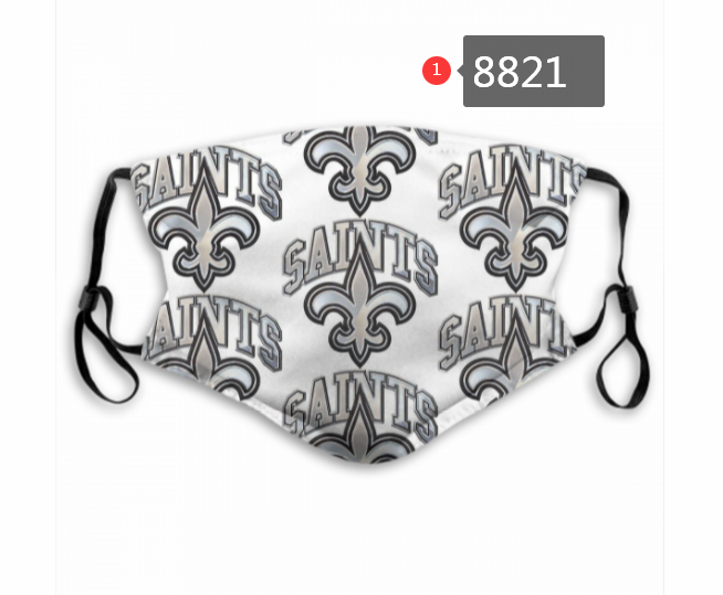 New Orleans Saints #9 Dust mask with filter